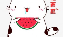 网红吃瓜表情图片可爱