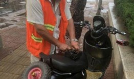 石家庄骑电车爆料新闻视频,紧急救援与市民热议