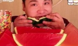 网红吃瓜表情图片可爱